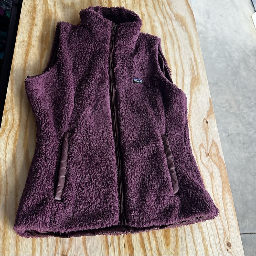 Patagonia Purple Fleece Vest